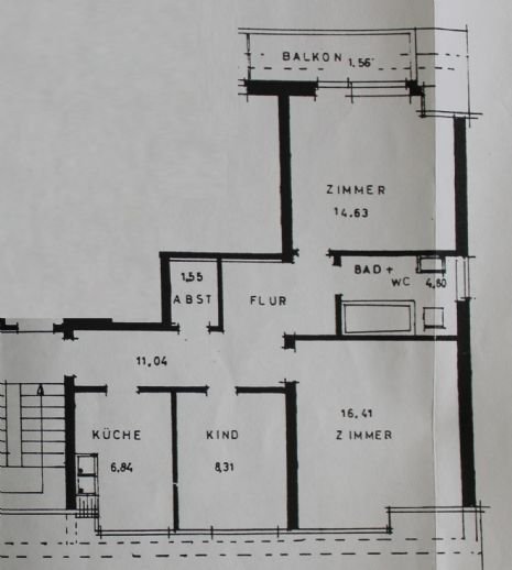 Wohnung zur Miete 497 € 3,5 Zimmer 65 m²<br/>Wohnfläche 2.<br/>Geschoss Xanten Xanten 46509