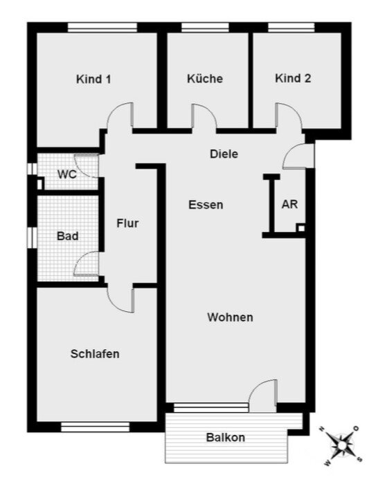 Wohnung zum Kauf 299.000 € 4 Zimmer 95 m²<br/>Wohnfläche EG<br/>Geschoss Hardhöhe 111 Fürth 90766