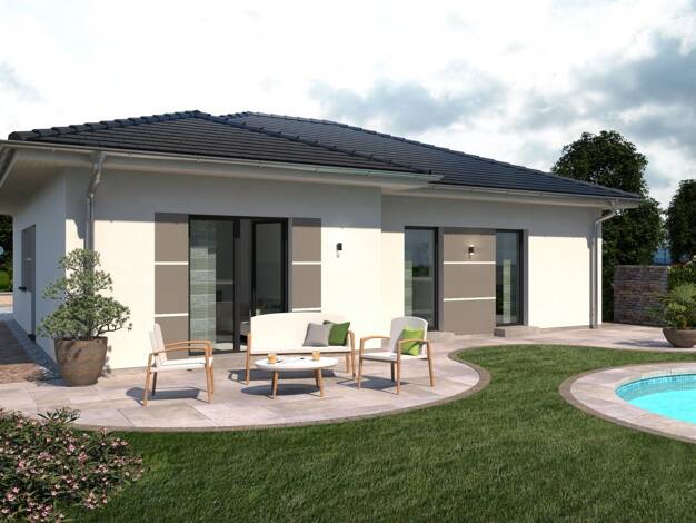Bungalow zum Kauf 402.960 € 4 Zimmer 116,4 m² 598 m² Grundstück Waltershausen Saal a.d.Saale 97633