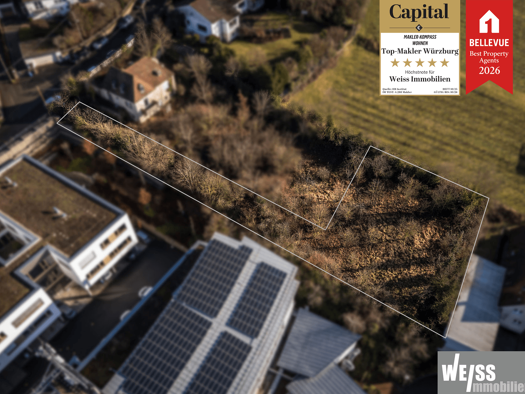 Grundstück zum Kauf 820.000 € 1.072 m² Grundstück Unterer Neubergweg 20 Frauenland Würzburg 97074