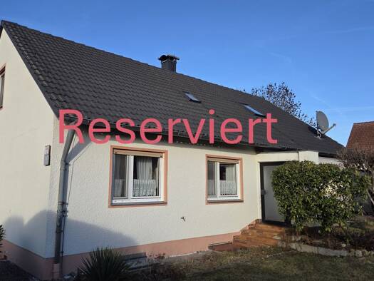 Einfamilienhaus zum Kauf provisionsfrei 329.000 € 6 Zimmer 173 m² 846 m² Grundstück Neunstetten Herrieden 91567
