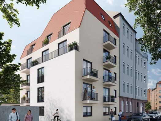 Wohnung zum Kauf provisionsfrei 208.100 € 1 Zimmer 25,9 m² 4. Geschoss frei ab 01.07.2027 Ernststraße 4 St Peter Nürnberg 90478