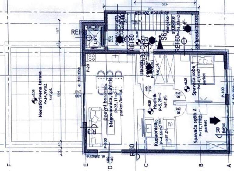 Wohnung zum Kauf 417.500 € 3 Zimmer 87 m² 2. Geschoss Bukovac - Remete