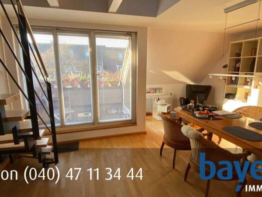 Maisonette zum Kauf 449.000 € 92,5 m² 3. Geschoss Poppenbüttel Hamburg 22395