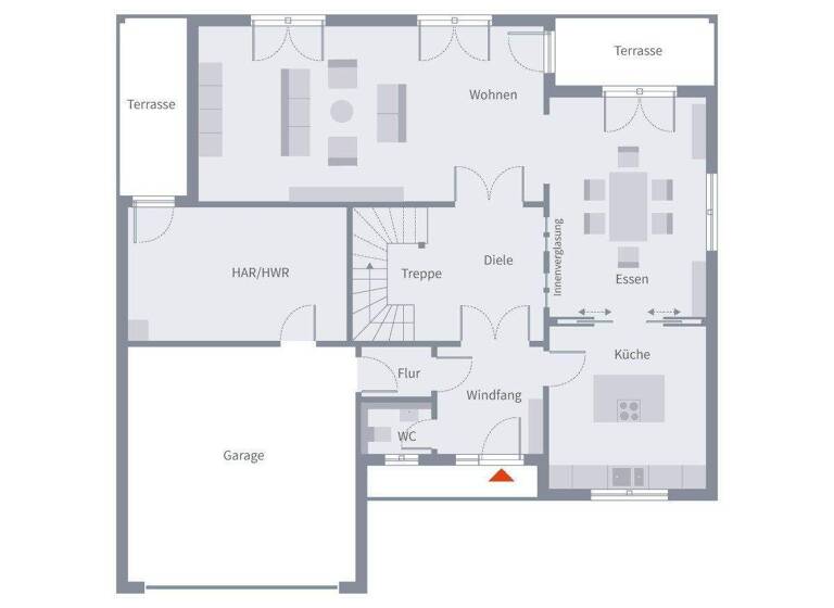 Einfamilienhaus zum Kauf 1.091.900 € 5 Zimmer 309 m² 1.450 m² Grundstück Grünau-Siedlung Leipzig 04207