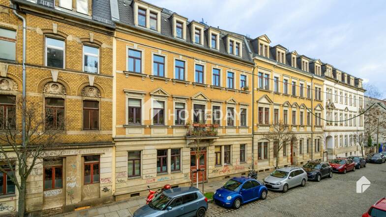 Wohnung zum Kauf 210.000 € 2,5 Zimmer 72,8 m² 1. Geschoss Äußere Neustadt Dresden 01099