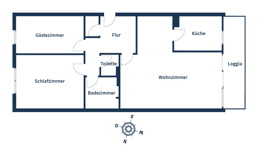 Wohnung zum Kauf 160.000 € 3 Zimmer 81 m²<br/>Wohnfläche 1.<br/>Geschoss Linden-Mitte Hannover 30449