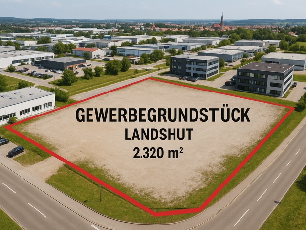 Gewerbegrundstück zum Kauf 1.150.000 € 2.320 m² Grundstück Auloh Landshut 84036