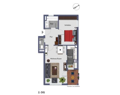 Wohnung zum Kauf 295.000 € 2 Zimmer 55 m² Neckarvorstadt Stuttgart 70376