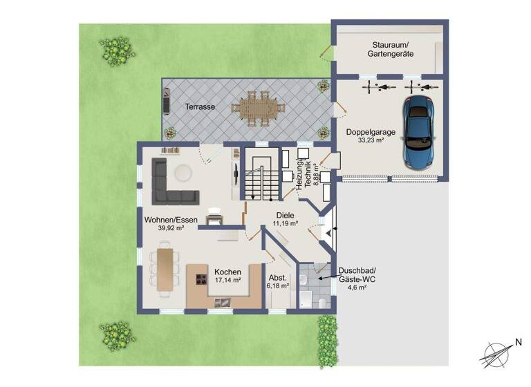Einfamilienhaus zum Kauf 447.000 € 4 Zimmer 166 m² 569 m² Grundstück Osburg 54317