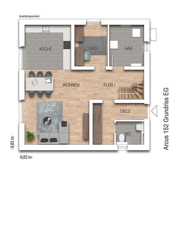 Einfamilienhaus zum Kauf provisionsfrei 463.801 € 6 Zimmer 147 m²<br/>Wohnfläche 705 m²<br/>Grundstück Jasdorf Dobersdorf 24232