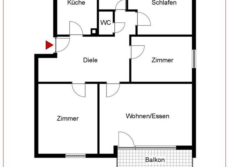 Wohnung zum Kauf 310.000 € 4 Zimmer 92 m²<br/>Wohnfläche 3.<br/>Geschoss Heilbronn Heilbronn 74076