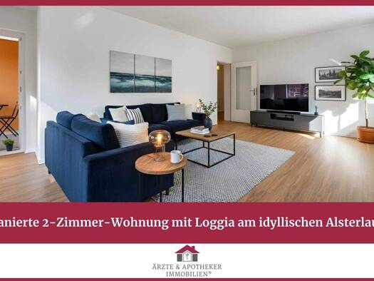 Wohnung zur Miete 1.165 € 2 Zimmer 63 m² Hummelsbüttel Hamburg 22339