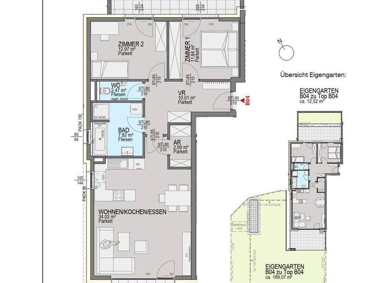 Wohnung zum Kauf 649.000 € 3 Zimmer 81,8 m² Pörtschach am Wörthersee 9210