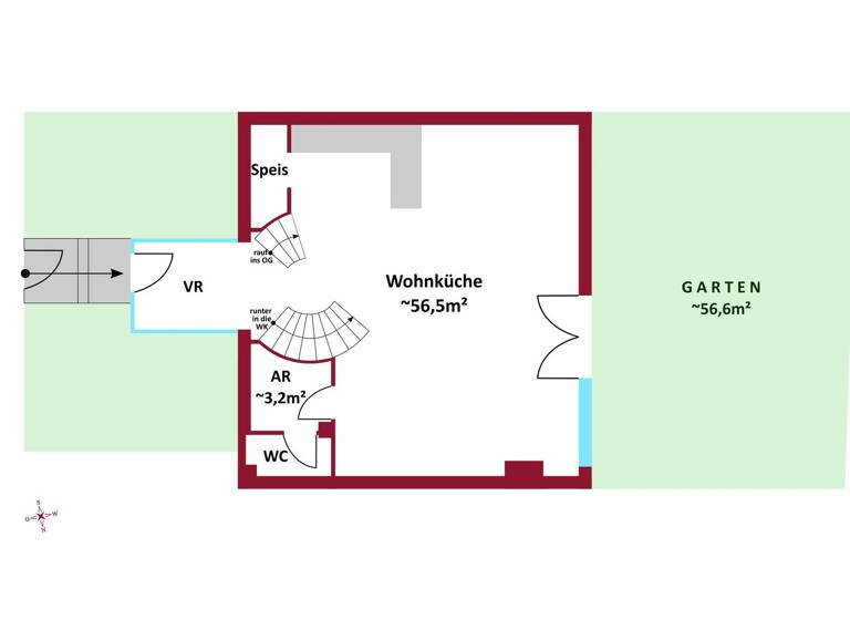 Maisonette zum Kauf provisionsfrei 449.000 € 4 Zimmer 122 m² Wien 1220