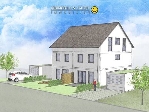 Doppelhaushälfte zum Kauf 758.300 € 6 Zimmer 163 m² 243 m² Grundstück Holzgerlingen 71088
