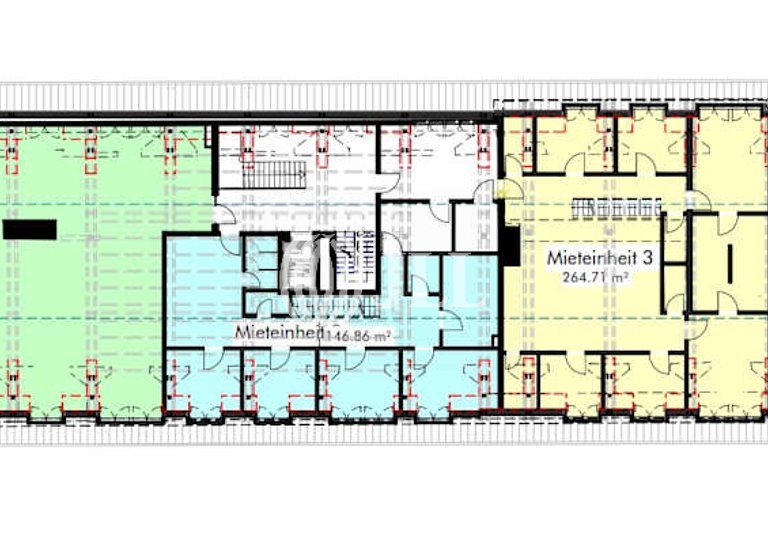 Bürofläche zur Miete provisionsfrei 1.078 m² Bürofläche teilbar ab 146,9 m² Galgenberg Regensburg 93053