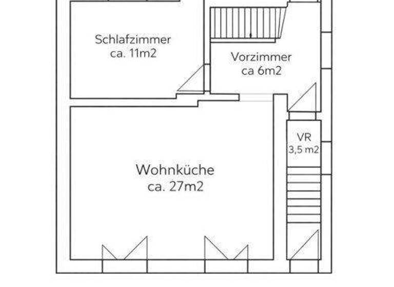 Einfamilienhaus zum Kauf 420.000 € 3 Zimmer 120 m² 500 m² Grundstück Deutsch-Wagram 2232