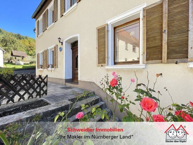 Einfamilienhaus zum Kauf 358.000 € 10,5 Zimmer 288 m² 1.156 m² Grundstück Hüttenbach Simmelsdorf 91245