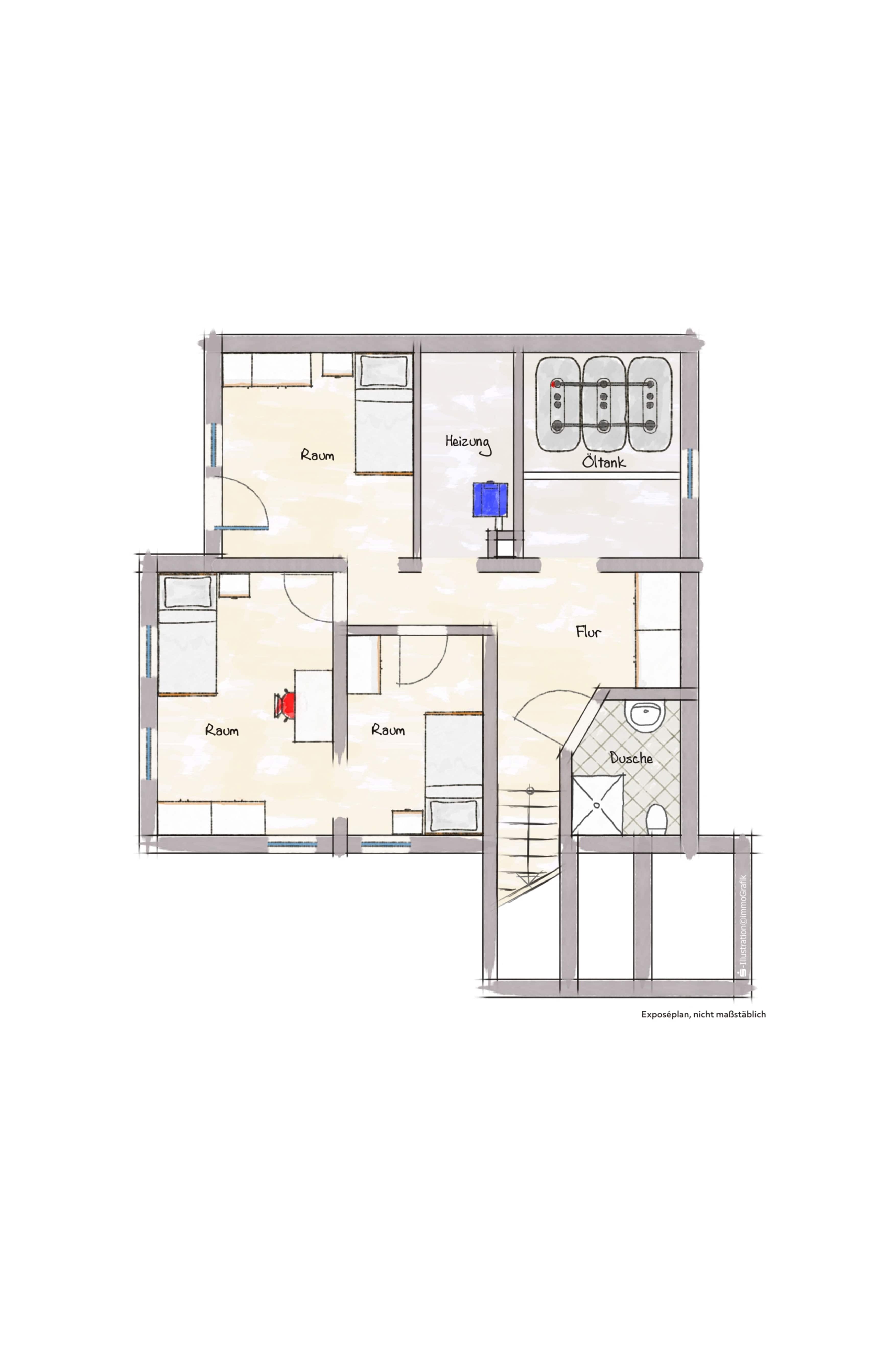 Einfamilienhaus zum Kauf 595.000 € 7 Zimmer 110 m²<br/>Wohnfläche 431 m²<br/>Grundstück Münchaurach Aurachtal 91086