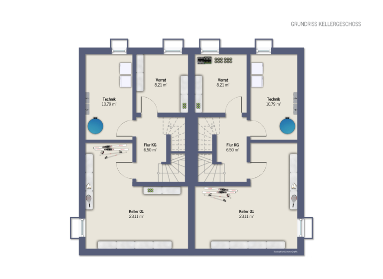 Doppelhaushälfte zum Kauf provisionsfrei 614.500 € 126 m² 244 m² Grundstück Hausen Dillingen a.d.Donau 89407
