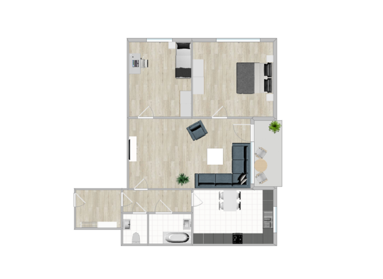 Wohnung zur Miete 850 € 3 Zimmer 95,8 m² frei ab 01.05.2026 Finkenstr. 1 Buxtehude 21614