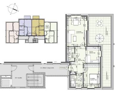 Studio zur Miete 1.099 € 2 Zimmer 80,8 m² 3. Geschoss Behnsrade 10 Lohbrügge Hamburg 21031