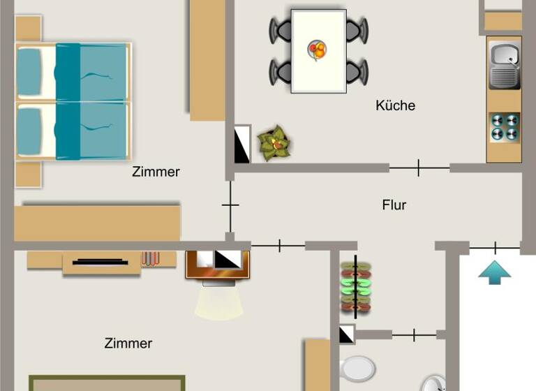 Wohnung zur Miete 597 € 2,5 Zimmer 72,7 m²<br/>Wohnfläche 1.<br/>Geschoss 01.08.2025<br/>Verfügbarkeit Im Krebsfeld 8 Langendreer Bochum 44892