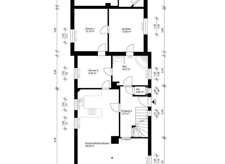 Haus zum Kauf 490.000 € 9 Zimmer 211 m² 468 m² Grundstück Neureut Karlsruhe 76149