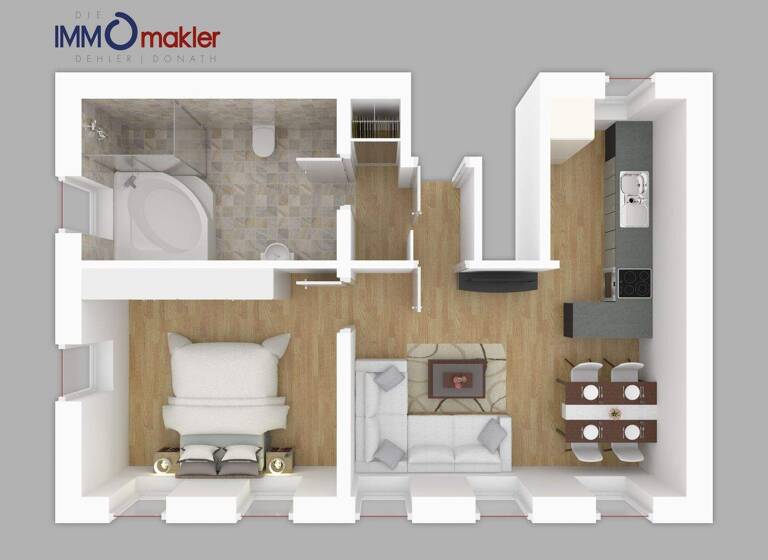 Wohnung zum Kauf 138.500 € 2 Zimmer 58 m² 1. Geschoss Lichtenfels 96215