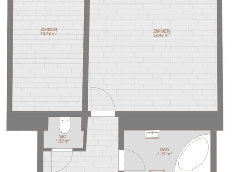 Wohnung zum Kauf 265.000 € 2 Zimmer 52,6 m²<br/>Wohnfläche 2.<br/>Geschoss Wien 1050