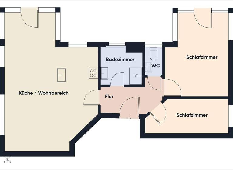Wohnung zur Miete 3 Zimmer 61 m² EG Mozartstraße 11a Dornbirn 6850