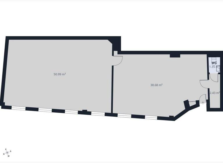Bürogebäude zur Miete provisionsfrei 850 € 2 Zimmer 93,7 m² Bürofläche Innenstadt Aschaffenburg 63739