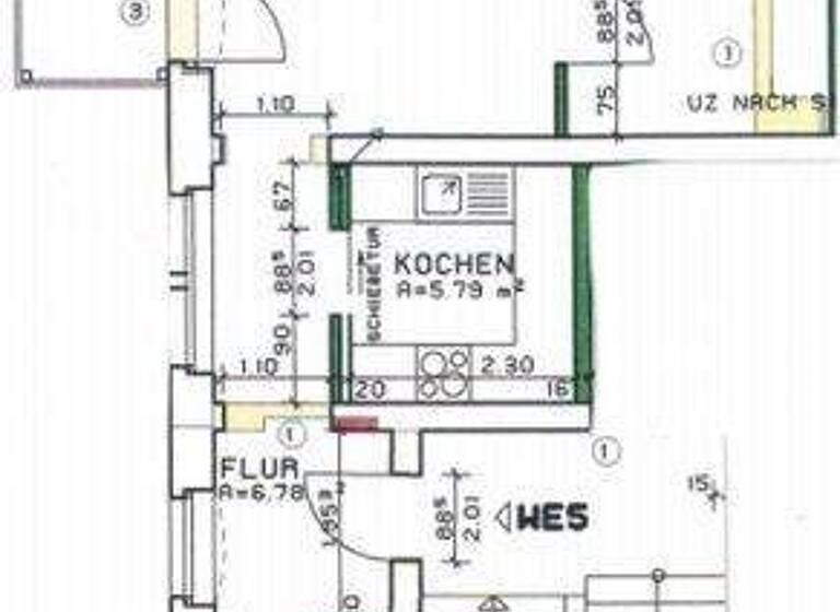 Wohnung zur Miete 279 € 2 Zimmer 53 m² 1. Geschoss Hofer Straße 59 Oberlungwitz 09353