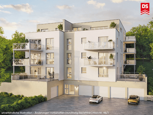 Penthouse zum Kauf - Neubau provisionsfrei 740.500 € 4,5 Zimmer 128,8 m² Bismarckstraße 48 Bad Mergentheim Bad Mergentheim 97980