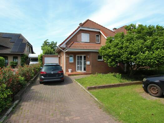 Doppelhaushälfte zur Miete 950 € 5 Zimmer 115 m² 386 m² Grundstück Nordhorn 48527