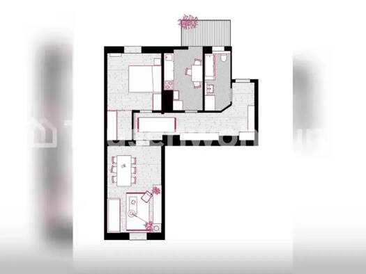 Wohnung zur Miete Tauschwohnung 1.050 € 2 Zimmer 60 m² 1. Geschoss Ludwigsvorstadt-Isarvorstadt München 80469