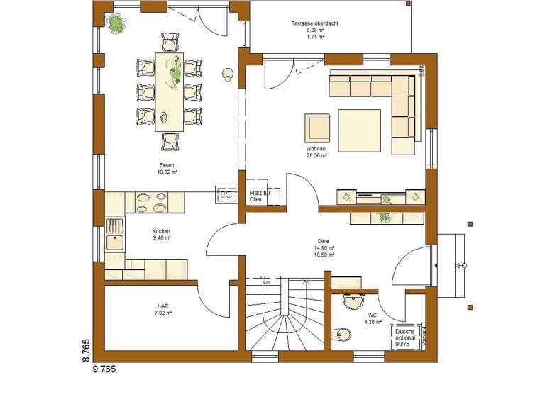 Einfamilienhaus zum Kauf provisionsfrei 464.000 € 4 Zimmer 154 m²<br/>Wohnfläche 583 m²<br/>Grundstück Waldmühlbach Billigheim 74842