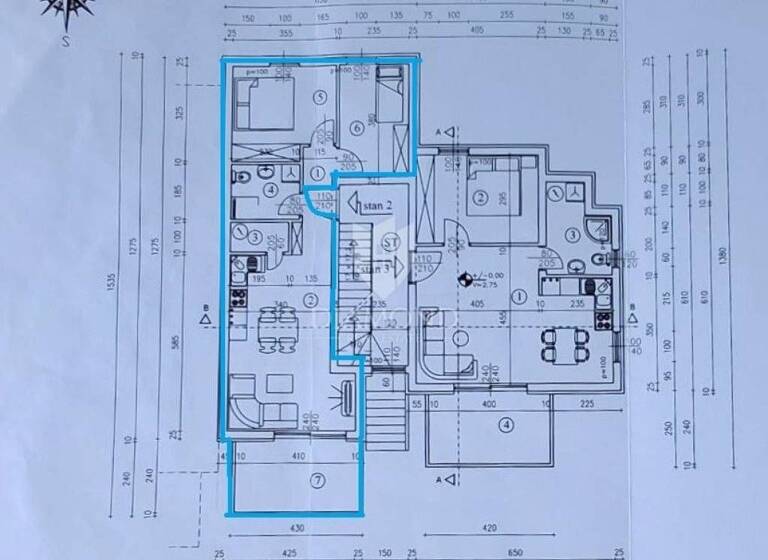 Wohnung zum Kauf 250.000 € 2 Zimmer 58 m² 1. Geschoss Podmurvice, Rijeka Mlaka
