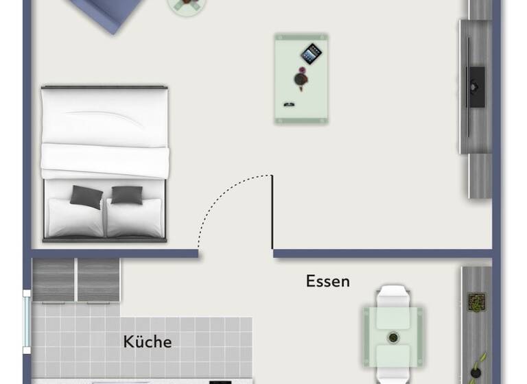 Studio zur Miete Wohnen auf Zeit 465 € 1 Zimmer 30 m² frei ab sofort Feldmark Dorsten 46282