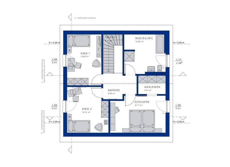 Einfamilienhaus zum Kauf 633.206 € 5 Zimmer 144 m² 450 m² Grundstück Alt-Homberg Duisburg 47198