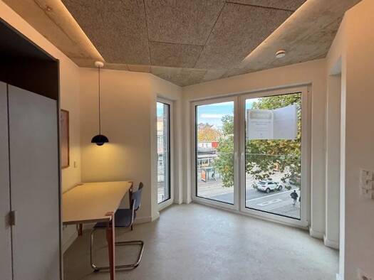 Wohnung zur Miete 1.117 € 2 Zimmer 46,9 m² Geschoss 2/7 frei ab sofort Adalbertstraße 128 Aachen Aachen - Mitte 52062