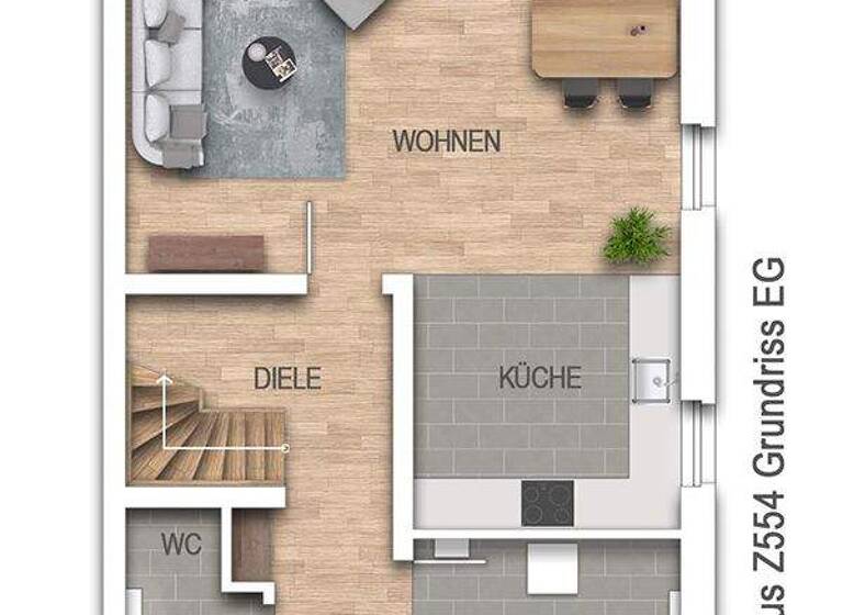 Doppelhaushälfte zum Kauf - Erstbezug provisionsfrei 434.000 € 4 Zimmer 120 m² 1.000 m² Grundstück frei ab sofort Stelle Twistringen 27239