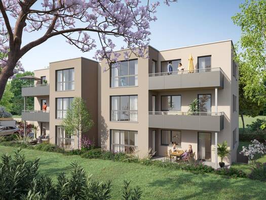 Wohnung zum Kauf - Erstbezug provisionsfrei 545.000 € 5,5 Zimmer 106,2 m² Hallstadt Hallstadt 96103