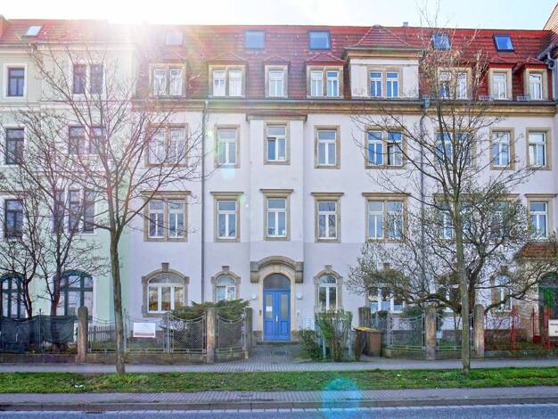 Wohnung zur Miete 667 € 3 Zimmer 77,1 m² 1. Geschoss frei ab 01.11.2026 Fröbelstraße 47 Friedrichstadt Dresden 01159