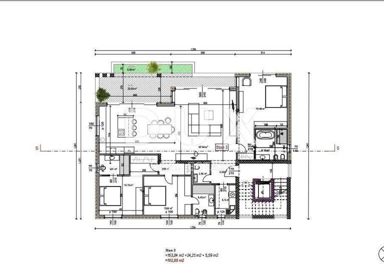 Wohnung zum Kauf 1.648.050 € 4 Zimmer 1. Geschoss Rovinj 52210