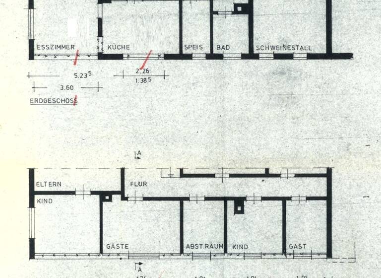 Mehrfamilienhaus zum Kauf 129.000 € 8 Zimmer 209 m² 1.380 m² Grundstück Ottowind Meeder / Ottowind 96484