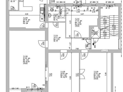 Wohnung zur Miete 1.600 € 4 Zimmer 160 m² 2. Geschoss frei ab sofort Flotowstraße Hansaviertel Berlin 10555