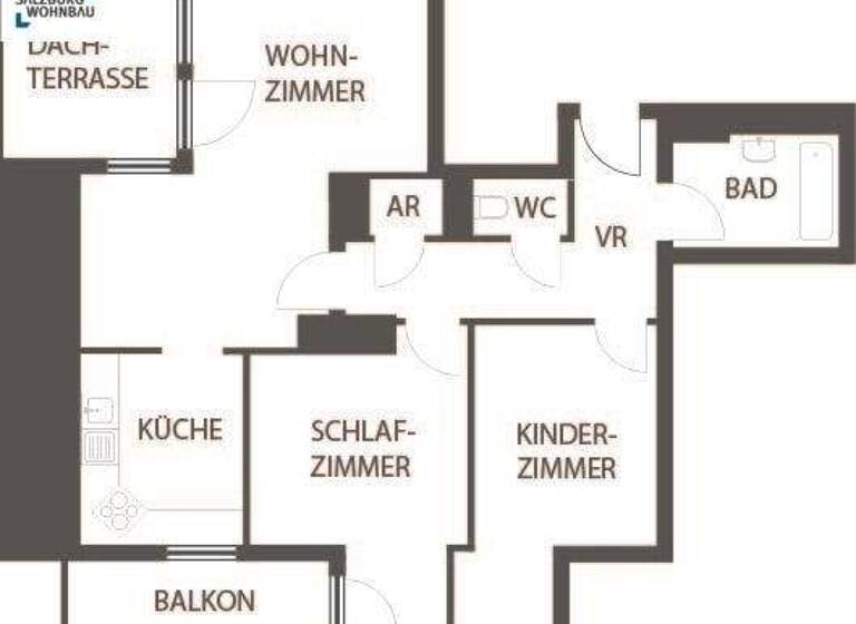 Wohnung zur Miete 460 € 3 Zimmer 70,8 m² Schareckstraße 23 Bad Gastein 5640