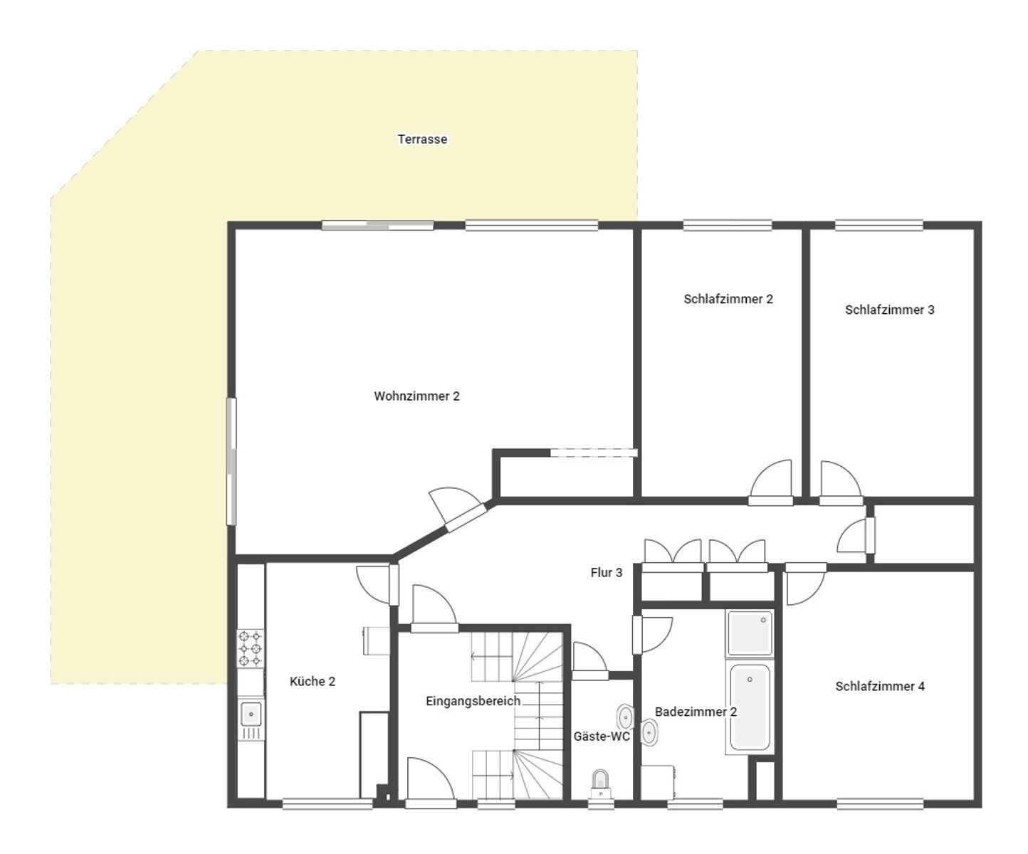 Mehrfamilienhaus zum Kauf als Kapitalanlage geeignet 798.000 € 10 Zimmer 318 m²<br/>Wohnfläche 597 m²<br/>Grundstück Kaarst Kaarst 41564